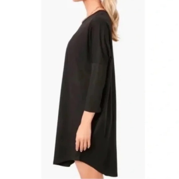 Tuckernuck Pomander Place Jersey Sue Tunic Shift Dress SZ Medium/Large Black EUC - Picture 5 of 9